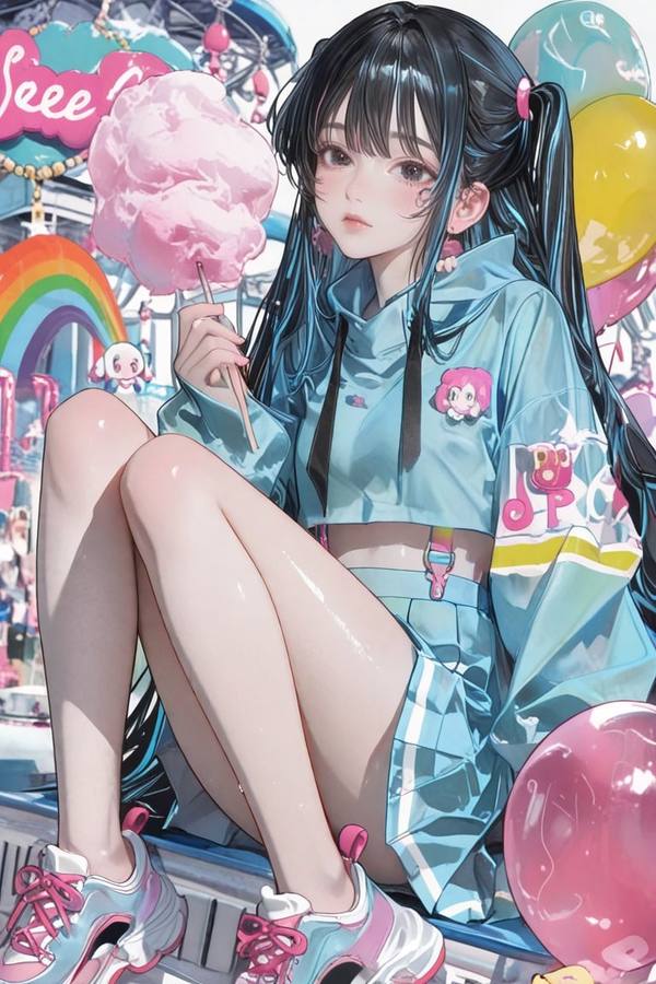 AI-generated image analyzed by PromptLens