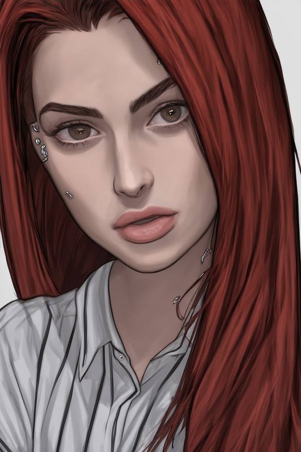 AI-generated image analyzed by PromptLens