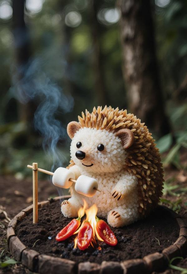 AI-generated image analyzed by PromptLens