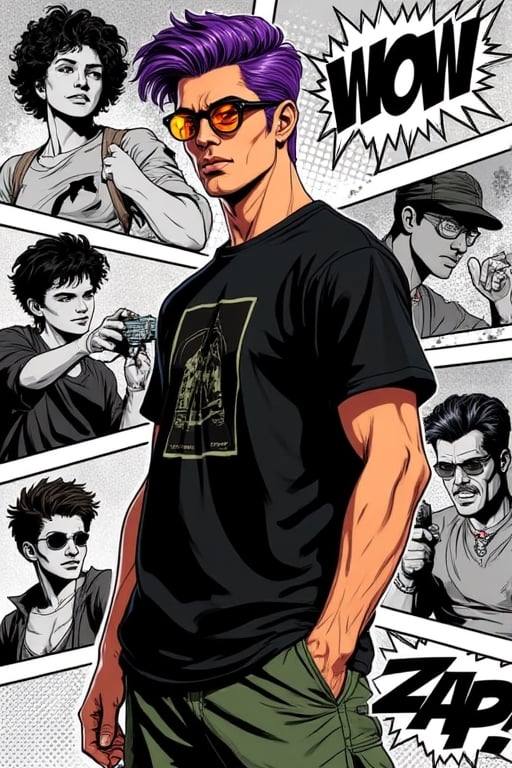 AI-generated image analyzed by PromptLens