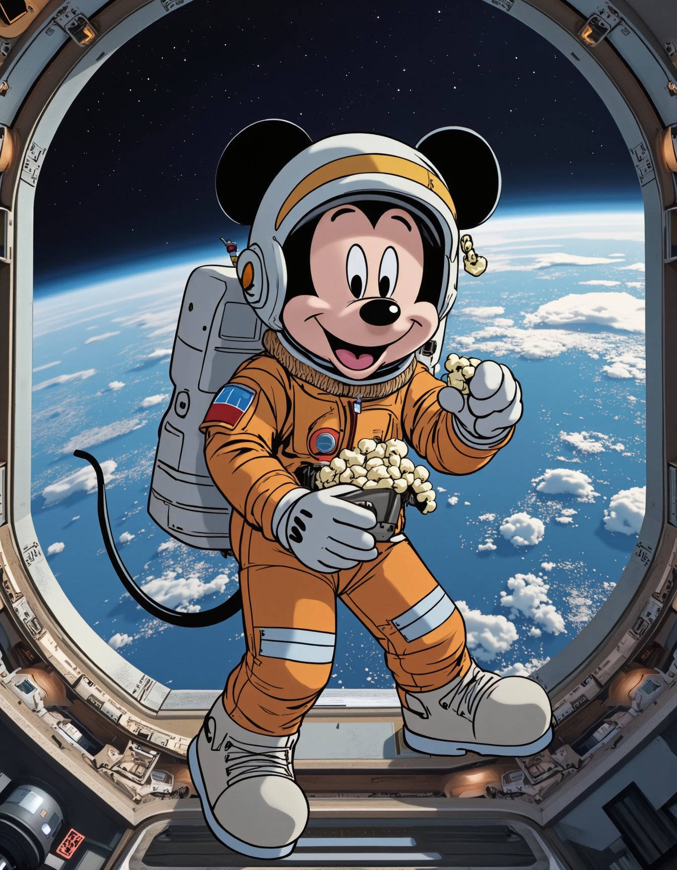 AI-generated image analyzed by PromptLens