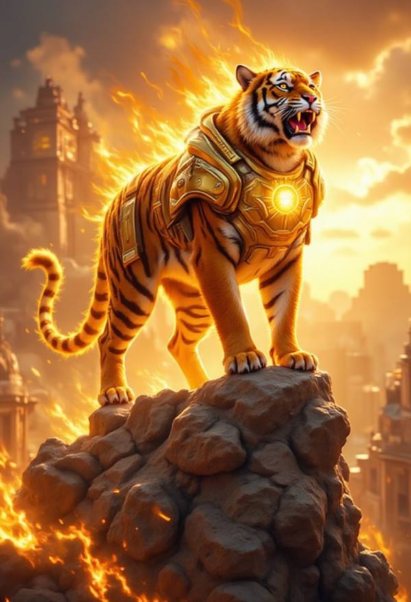 AI-generated image analyzed by PromptLens