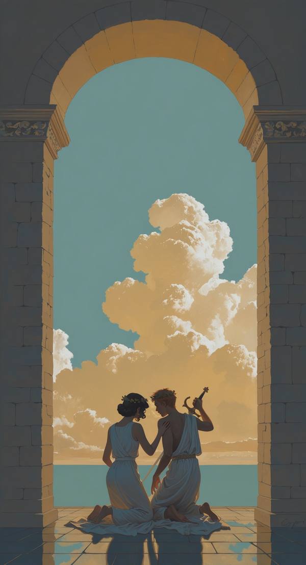 AI-generated image analyzed by PromptLens