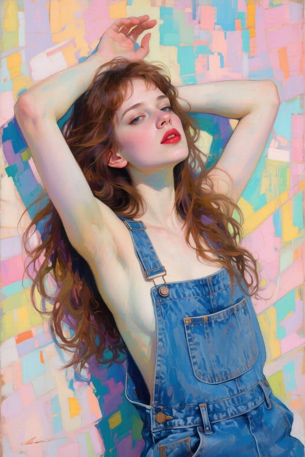 AI-generated image analyzed by PromptLens