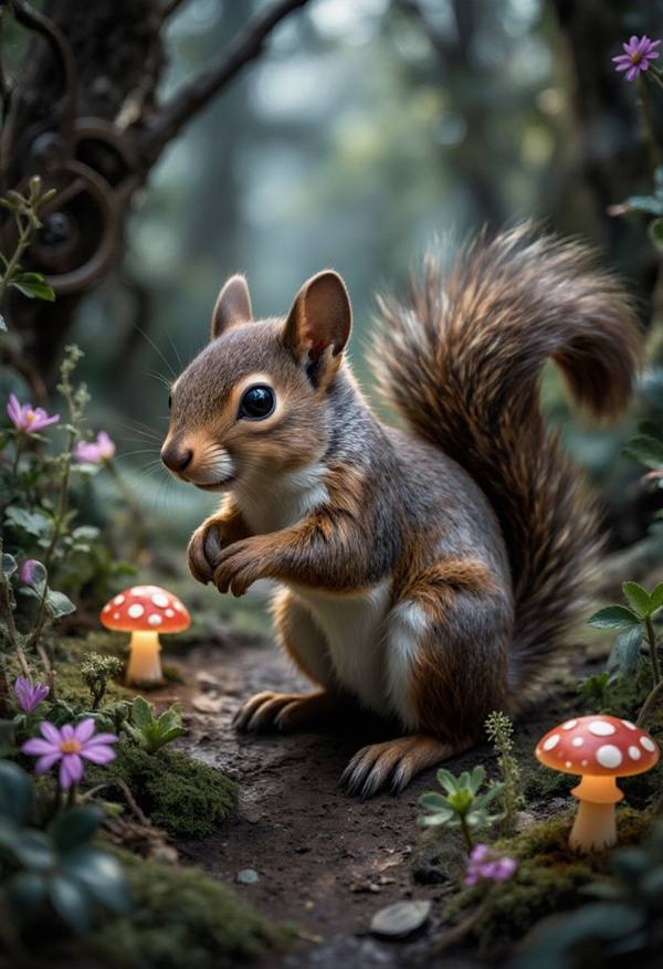 AI-generated image analyzed by PromptLens