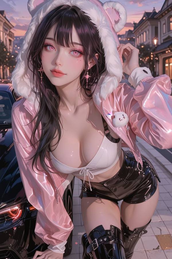 AI-generated image analyzed by PromptLens