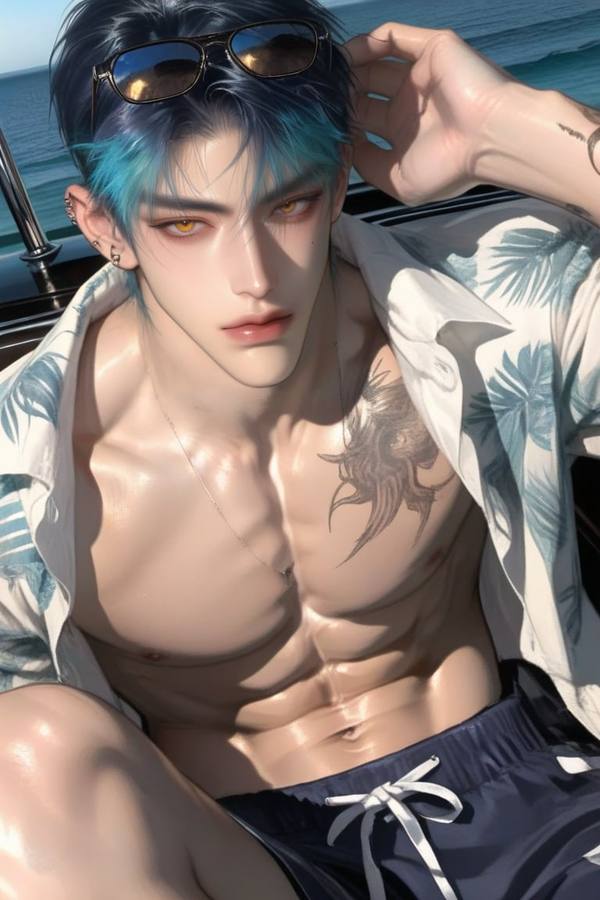 AI-generated image analyzed by PromptLens