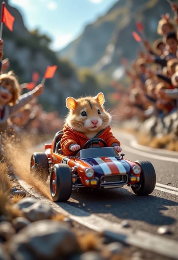 AI-generated image analyzed by PromptLens