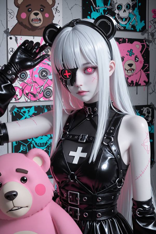 AI-generated image analyzed by PromptLens