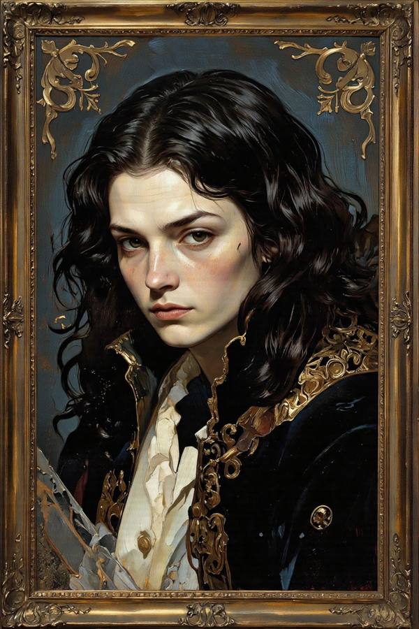 AI-generated image analyzed by PromptLens