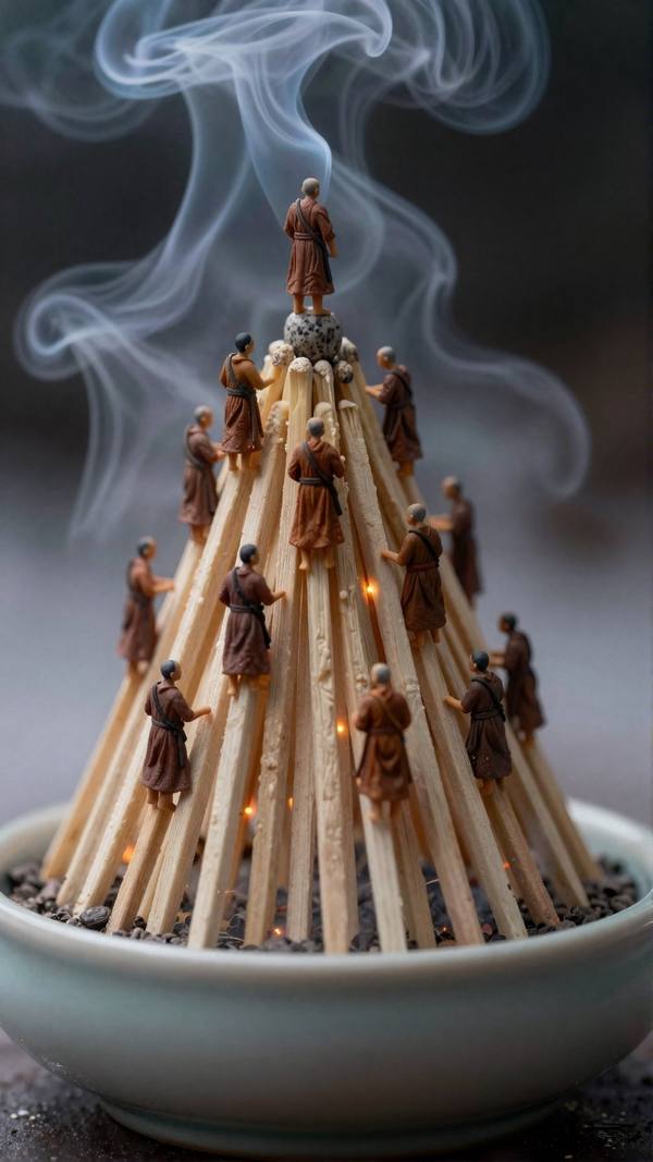 AI-generated image analyzed by PromptLens