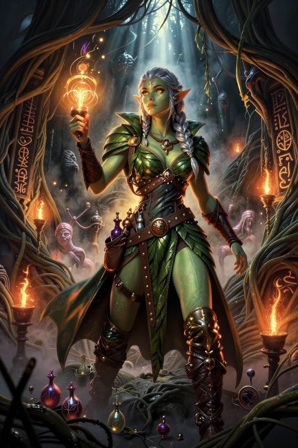 AI-generated image analyzed by PromptLens