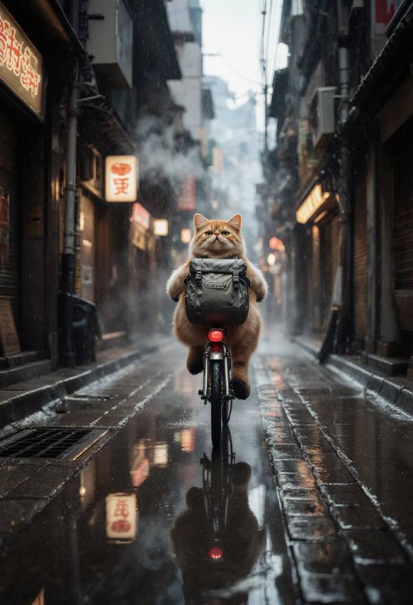 AI-generated image analyzed by PromptLens