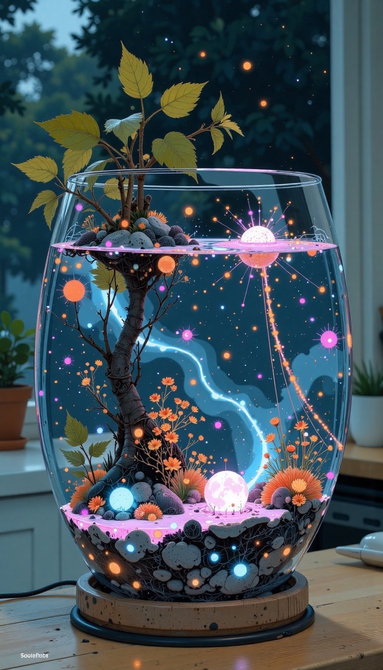 AI-generated image analyzed by PromptLens