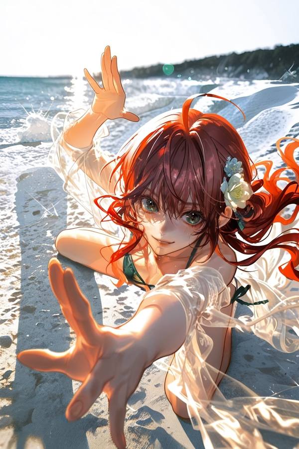 AI-generated image analyzed by PromptLens