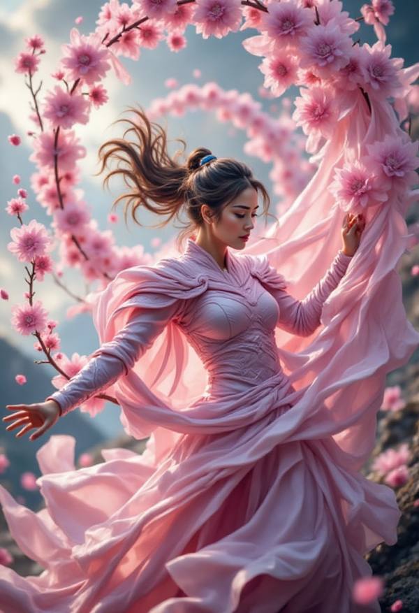 AI-generated image analyzed by PromptLens