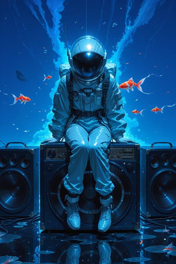 AI-generated image analyzed by PromptLens