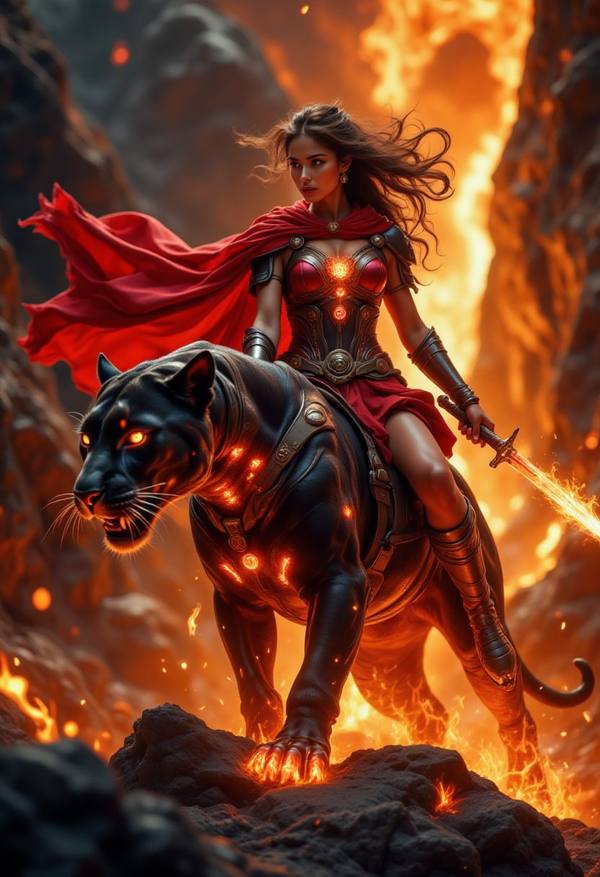 AI-generated image analyzed by PromptLens