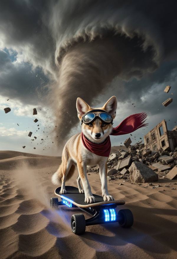 AI-generated image analyzed by PromptLens