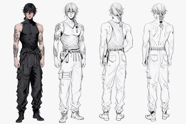 AI-generated image analyzed by PromptLens