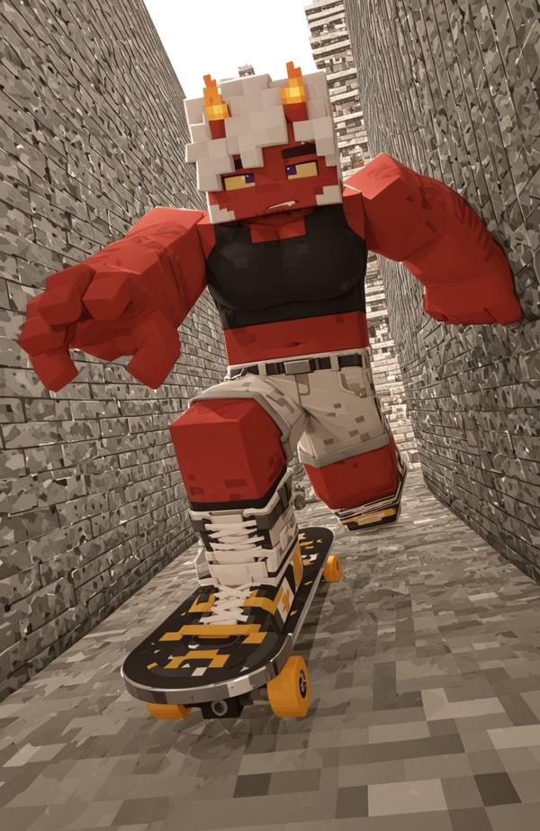 AI-generated image analyzed by PromptLens