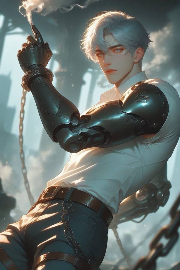 AI-generated image analyzed by PromptLens