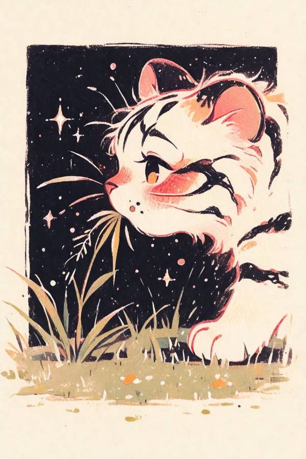 AI-generated image analyzed by PromptLens