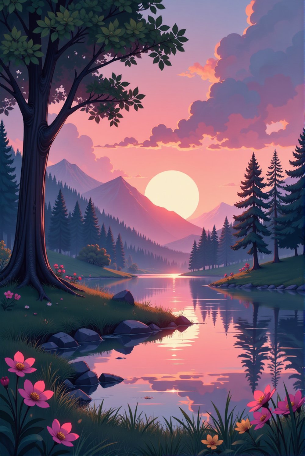 AI-generated image analyzed by PromptLens