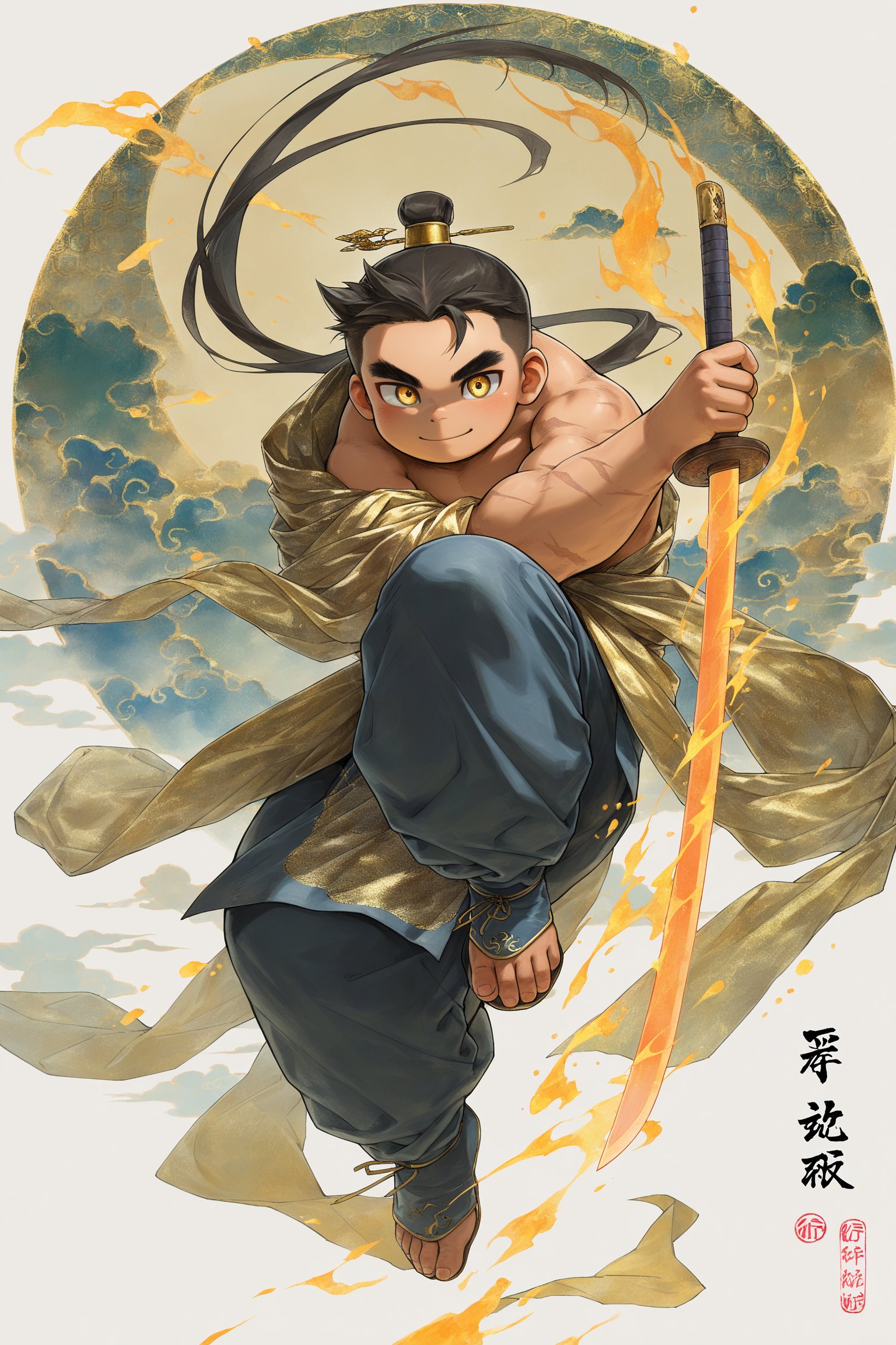 AI-generated image analyzed by PromptLens