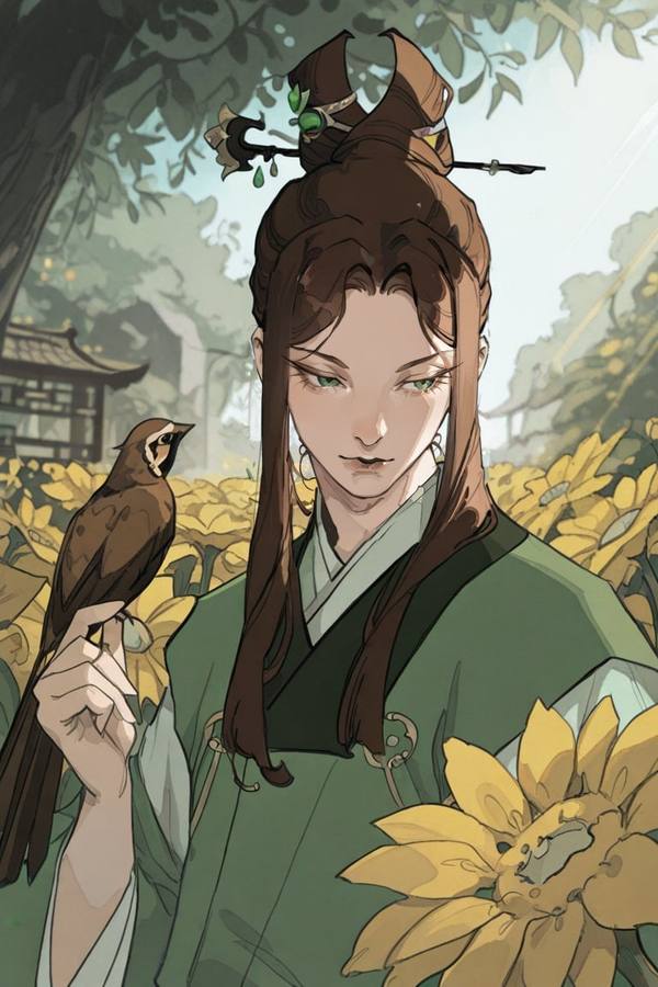 AI-generated image analyzed by PromptLens