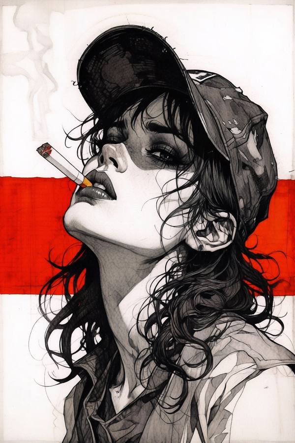 AI-generated image analyzed by PromptLens