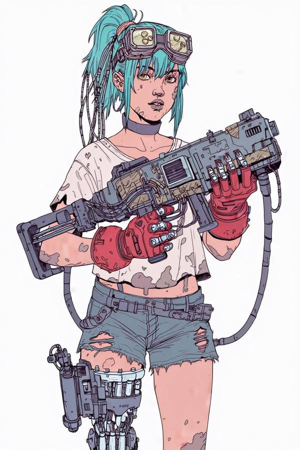 AI-generated image analyzed by PromptLens