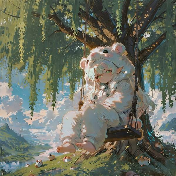 AI-generated image analyzed by PromptLens