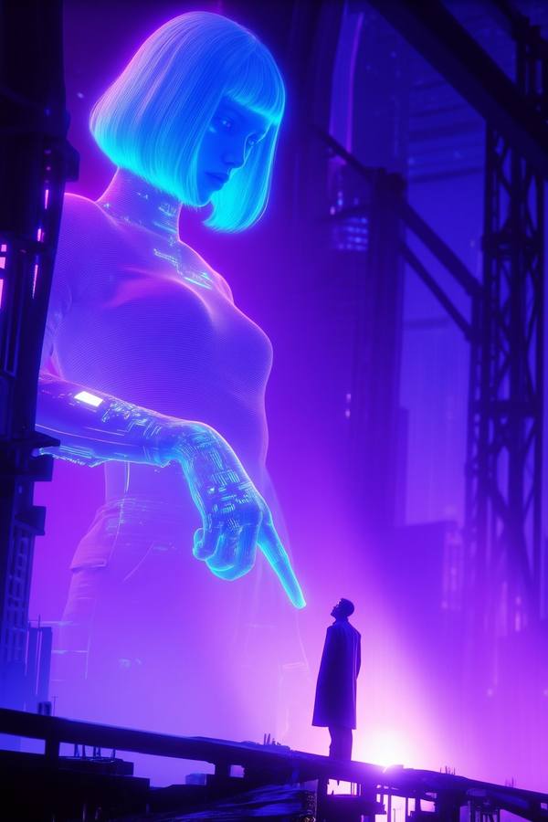 AI-generated image analyzed by PromptLens