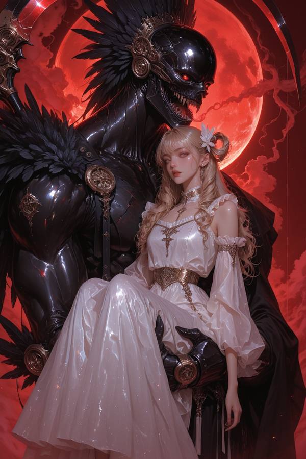 AI-generated image analyzed by PromptLens