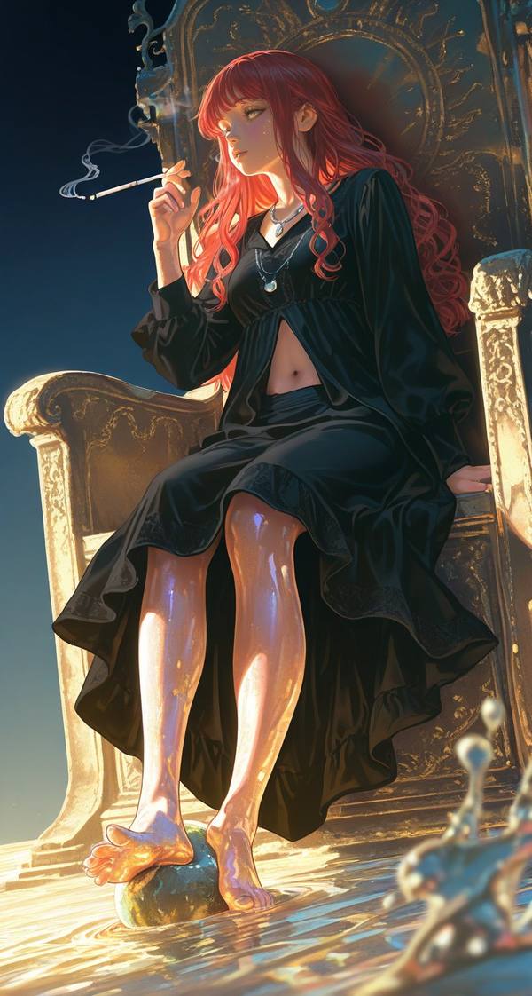 AI-generated image analyzed by PromptLens