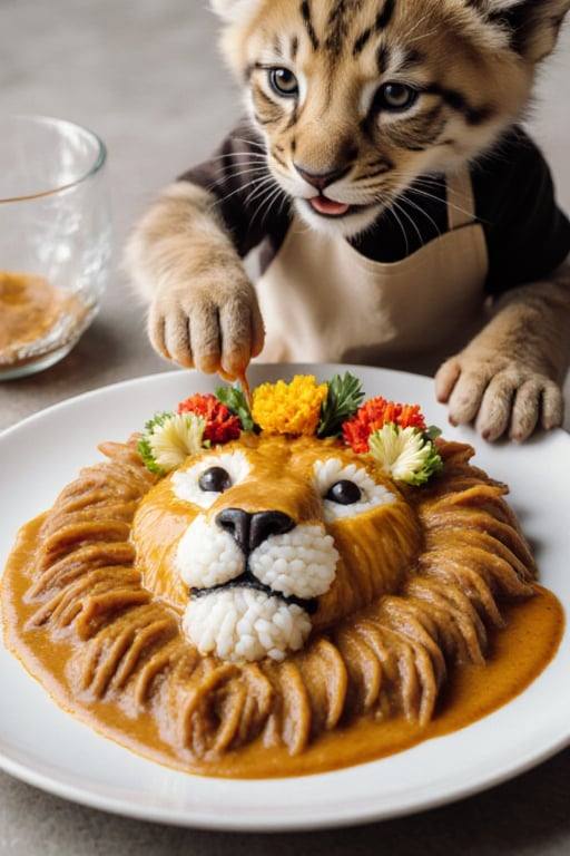 AI-generated image analyzed by PromptLens