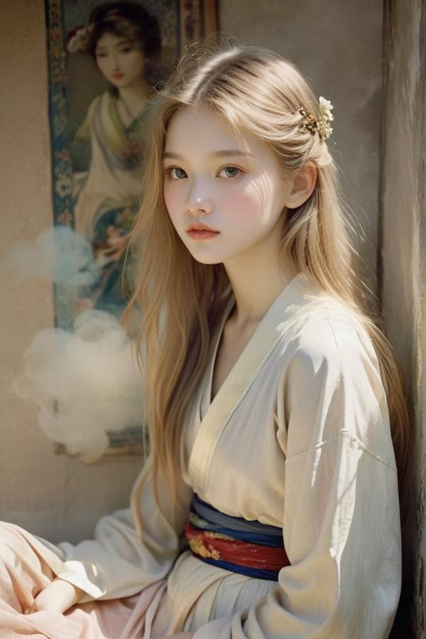 AI-generated image analyzed by PromptLens