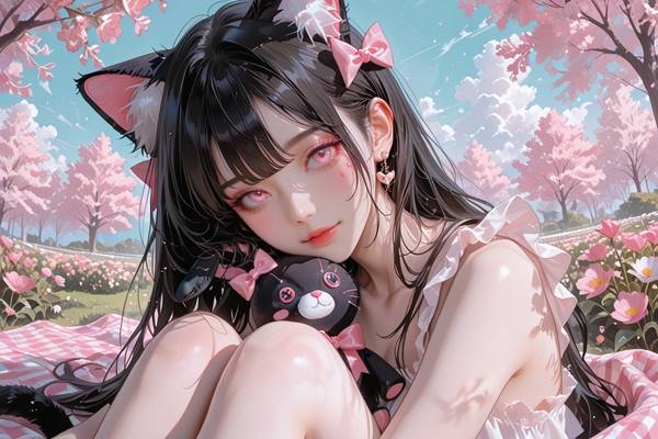 AI-generated image analyzed by PromptLens