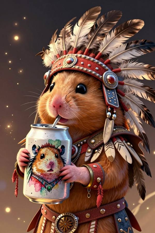 AI-generated image analyzed by PromptLens