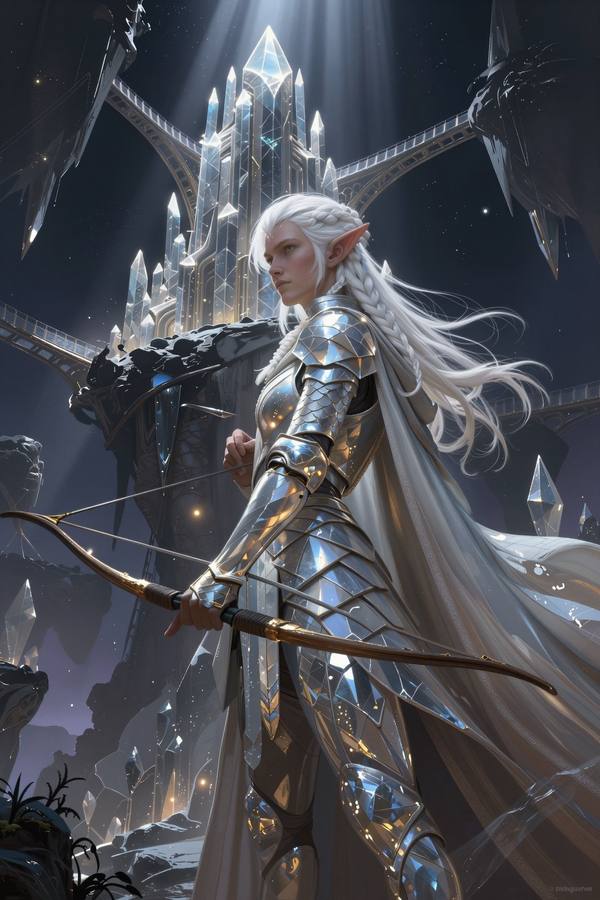 AI-generated image analyzed by PromptLens