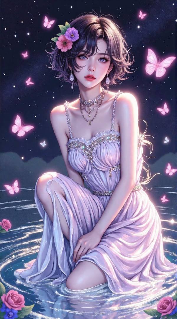 AI-generated image analyzed by PromptLens