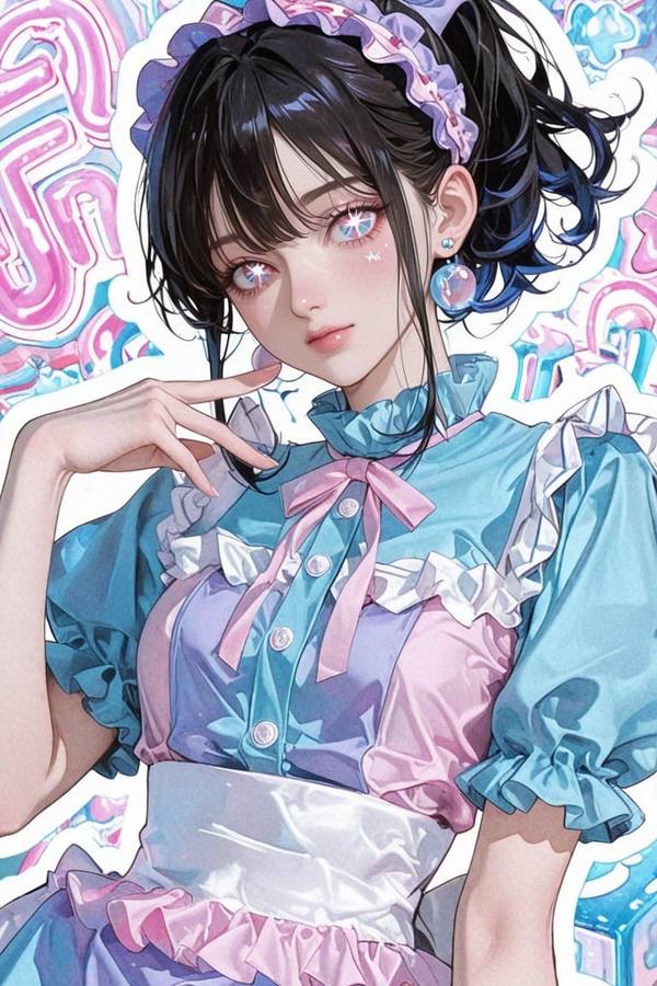 AI-generated image analyzed by PromptLens