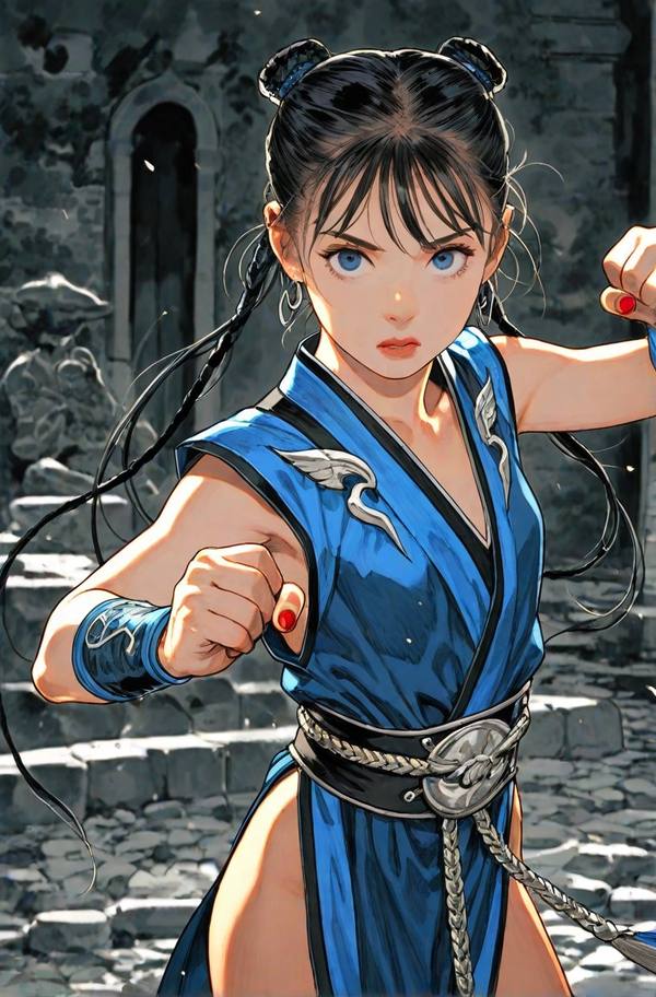 AI-generated image analyzed by PromptLens