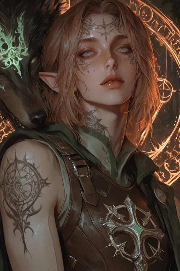 AI-generated image analyzed by PromptLens