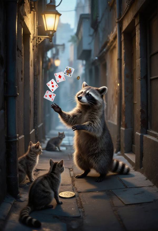 AI-generated image analyzed by PromptLens