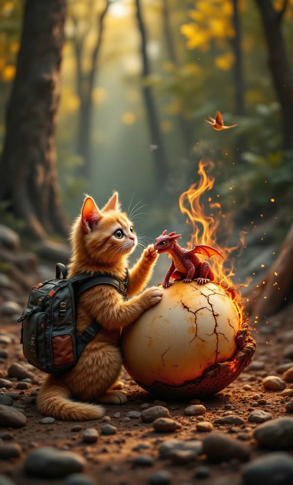 AI-generated image analyzed by PromptLens