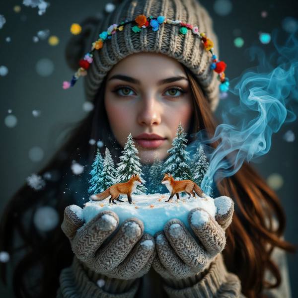 AI-generated image analyzed by PromptLens