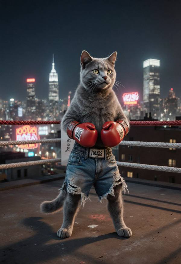 AI-generated image analyzed by PromptLens