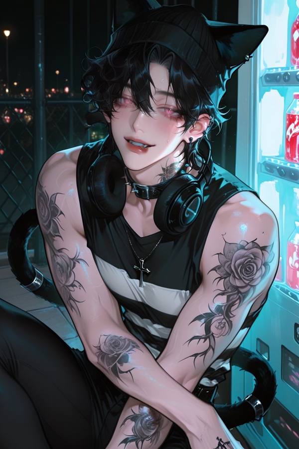 AI-generated image analyzed by PromptLens